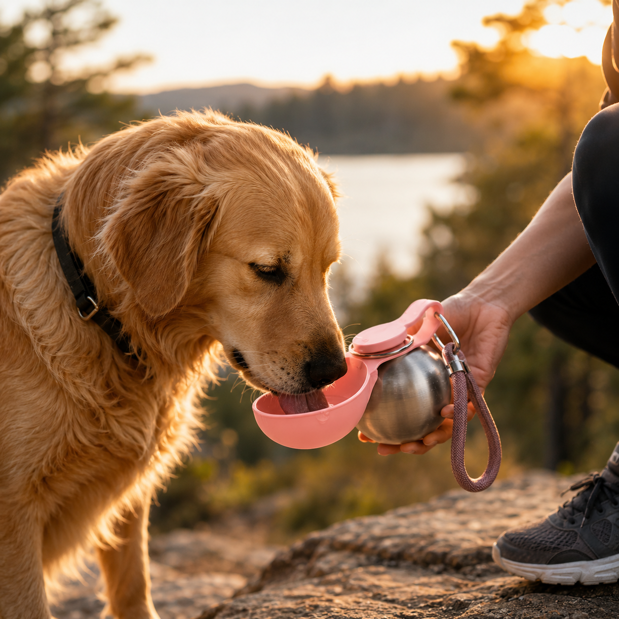 Un moment d'hydratation sans tracas